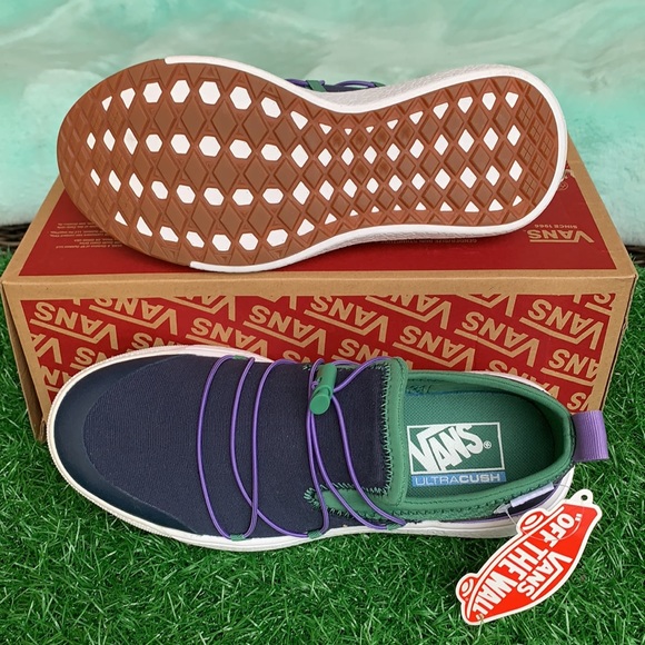 VANS ULTRARANGE AC NAVY/GREEN/PURPLE WMNS - Picture 3 of 12